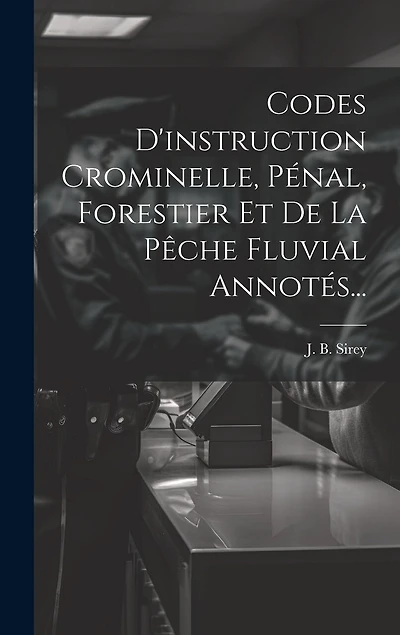 Codes D'instruction Crominelle, Pénal, Forestier Et De La Pêche Fluvial Annotés...