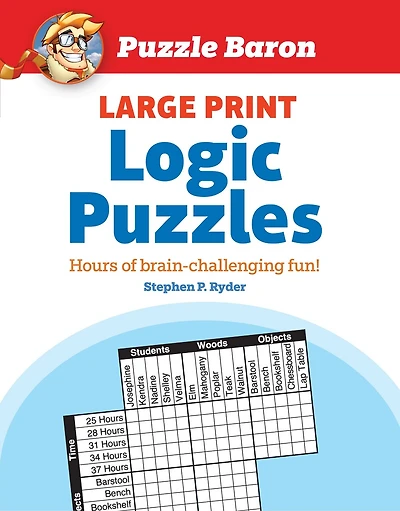 Puzzle Baron's Large Print Logic Puzzles