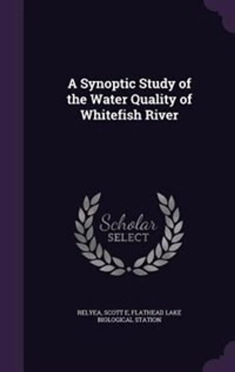 A Synoptic Study of the Water Quality Whitefish River