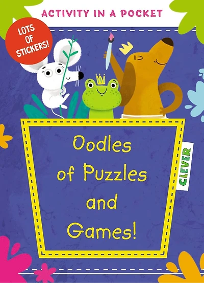 30 Mazes, Puzzles And Games!: Mazes, Matching, Math Games, Word Activities, And More!