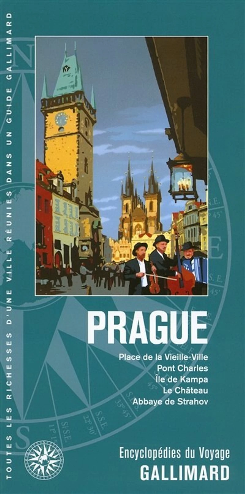 Prague: place de la Vieille-Ville, pont Charles, île Kampa, le Château, abbaye Strahov
