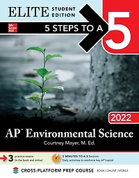 5 Steps to a 5: AP Environmental Science 2024 Elite Student Edition