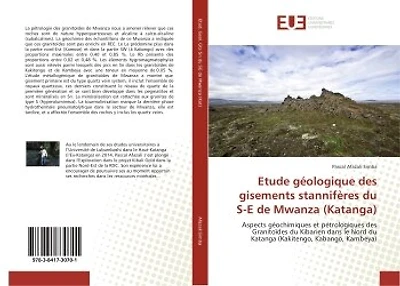 Etude geologique des gisements stanniferes du S-e de Mwanza (Katanga): Aspects geochimiques et petrologiques des Granitoïdes du Kibarien dans le Nord du Katanga