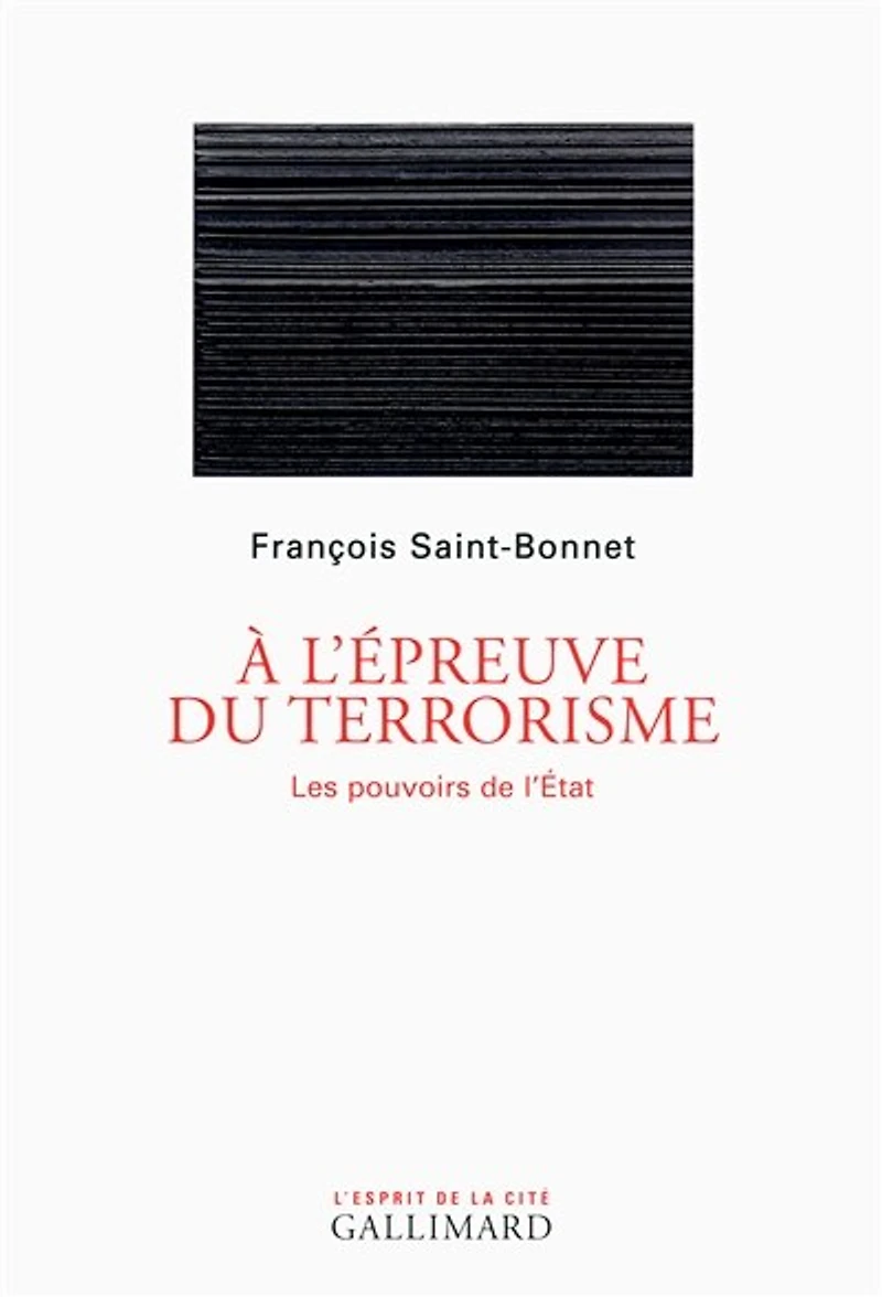 A l'épreuve du terrorisme: les pouvoirs de l'Etat