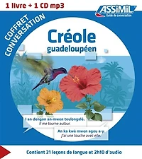 Coffret conversation créole guadeloupéen : 1 livre + 1 CD MP3: 1 livre + 1 CD MP3