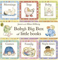 BABY'S BIG BOX OF LITTLE BOOKS SET OF 9 CHUNKY BOARD BOOKS