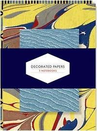 Decorated Papers: Notebooks: Set Of 3