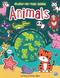Glow-in-the-Dark Animals Sticker Activity Book