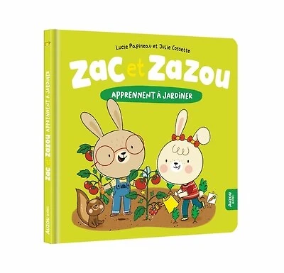 Zac et Zazou apprennent à jardiner