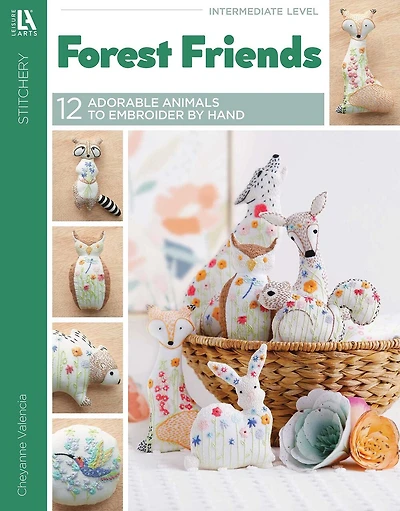 Forest Friends—12 Adorable Animals to Embroider by Hand