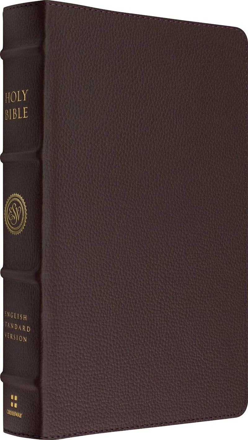 ESV Heirloom Bible, Veritas: Single Column Edition (Calfskin, Mahogany)