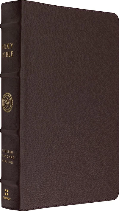 ESV Heirloom Bible, Veritas: Single Column Edition (Calfskin, Mahogany)