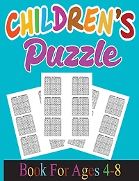 Children's puzzle book for ages 4-8: Sudoku With Cute Monster Books for Kids (Sudoku Puzzle Books for Kids);Sudoku Puzzles From Beginner to Advanced . Sudoku Puzzle Book With 300 Sudokus For Children (Ages 8-12 /6-8).
