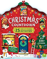 Christmas Countdown: 25 Days of Sticker Activities; 300 Stickers + Advent Calendar
