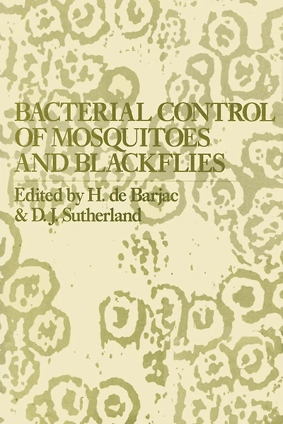 Bacterial Control Of Mosquitoes: Biochemistry, Genetics