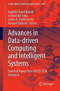 Advances Data-Driven Computing and Intelligent Systems: Selected Papers from ADCIS 2024, Volume 4