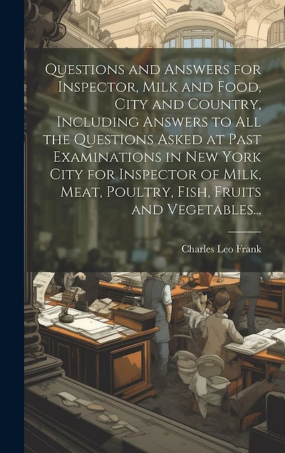 Questions and Answers for Inspector, Milk and Food, City and Country, Including Answers to all the Questions Asked at Past Examinations in New York City for Inspector of Milk, Meat, Poultry, Fish, Fruits and Vegetables...