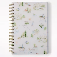A5 Notebook, Polypropylene Cover, Canadian Toile