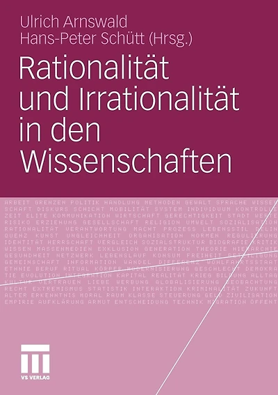 Rationalität Und Irrationalität In Den Wissenschaften
