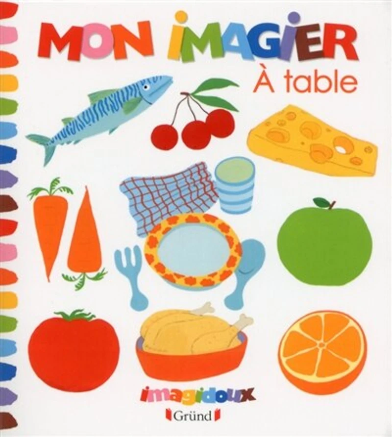 Mon imagier: à table