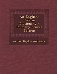 An English-Persian Dictionary