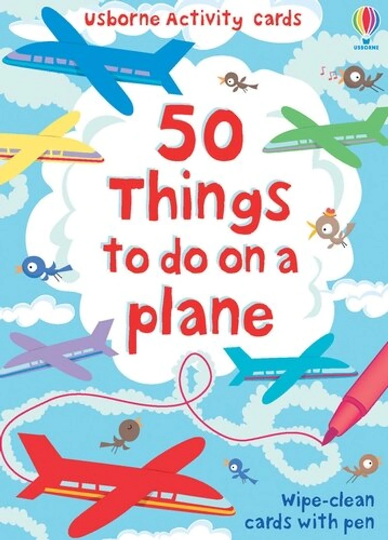50 Things To Do On A Plane Cards