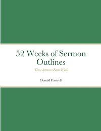 52 Weeks of Sermon Outlines