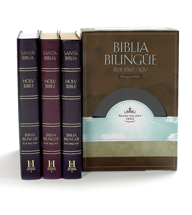 RVR 1960/KJV Biblia Bilingüe, negro tapa dura