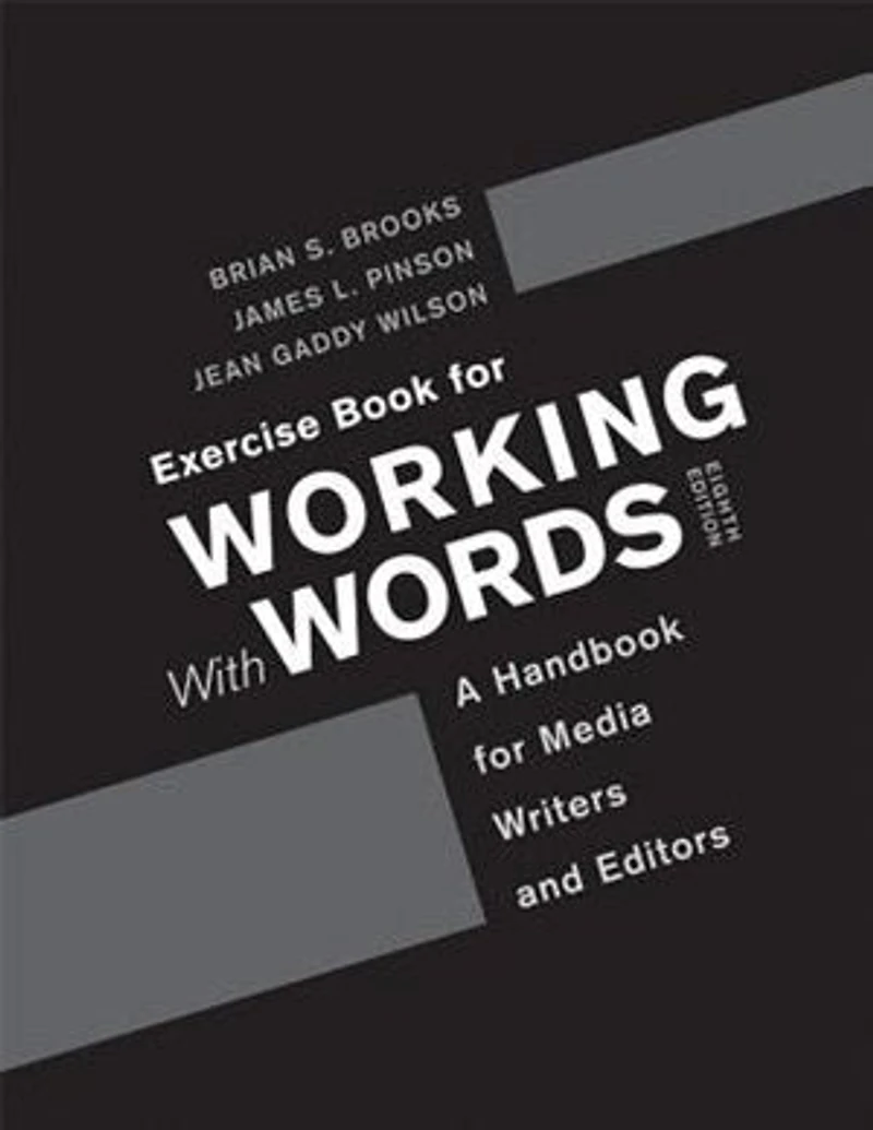 Exercise Book For Working With Words