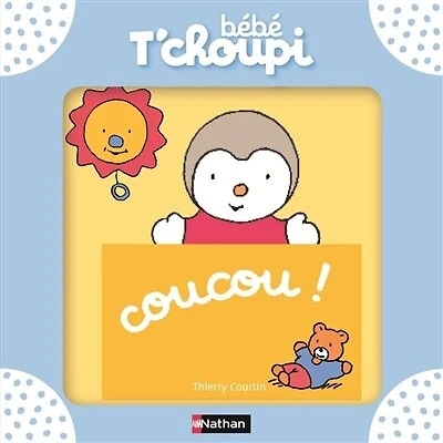 COUCOU -BEBE T'CHOUPI -LIVRE TISSU