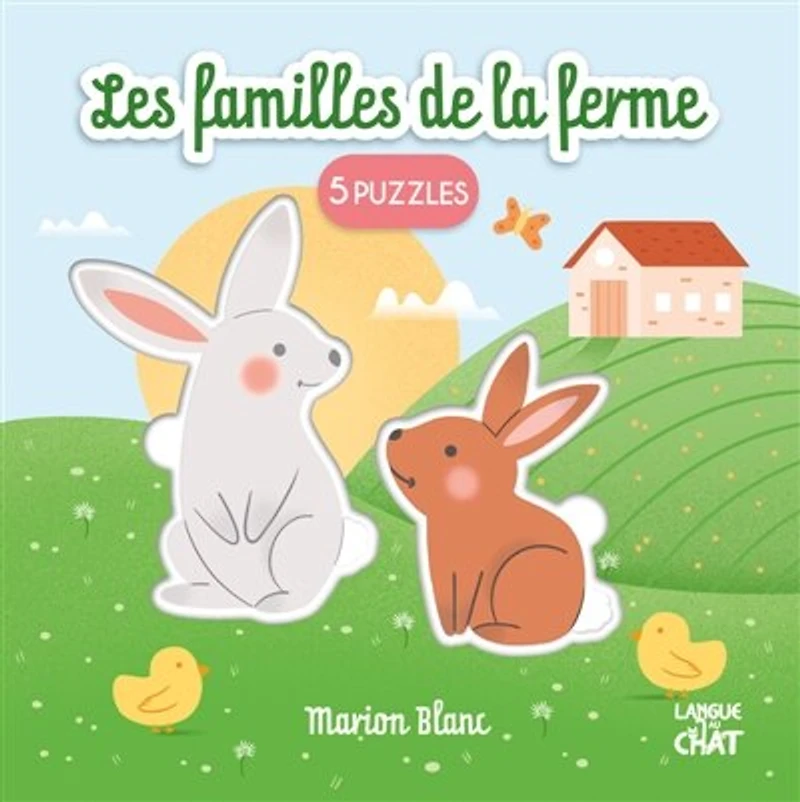Mes puzzles câlins: Les familles de la ferme