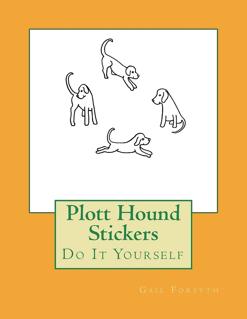 Plott Hound Stickers: Do It Yourself
