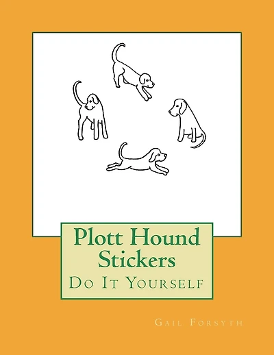 Plott Hound Stickers: Do It Yourself