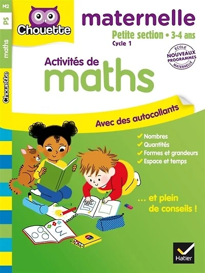 Activités de maths: petite section, 3-4 ans