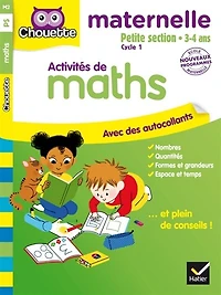 Activités de maths: petite section, 3-4 ans