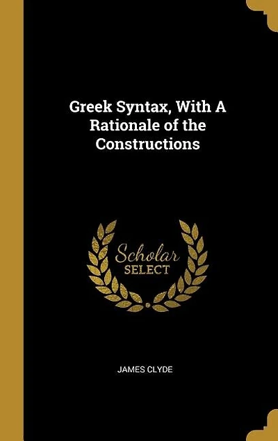 Greek Syntax