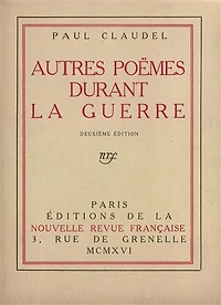 Poëmes de guerre, 1914-1916