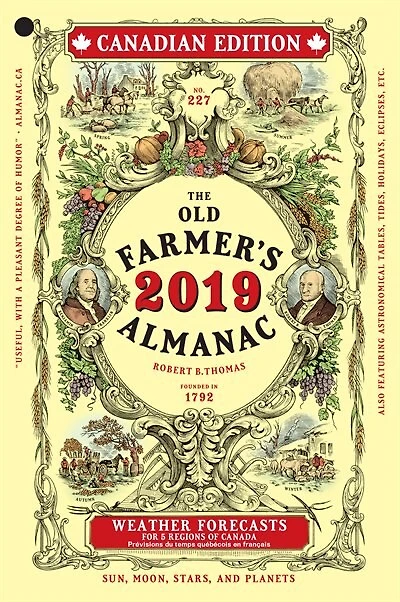 2019 Old Farmer's Almanac Canadian Edition