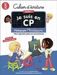 Je suis en CP: cahier d'écriture, niveau 1, dès 5 ans