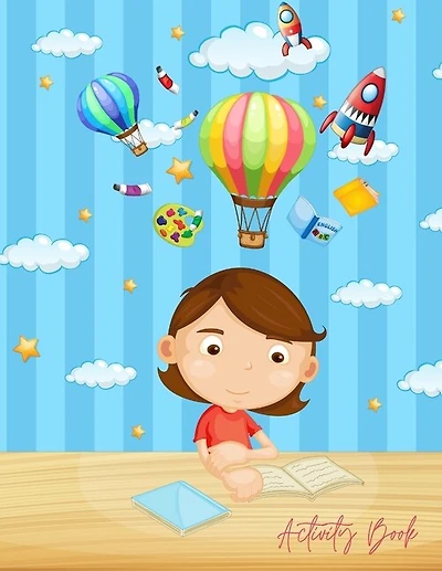 Activity Book: Easter Activity Book For Kids Age 6-12, Size 8.5*11",51 Pages