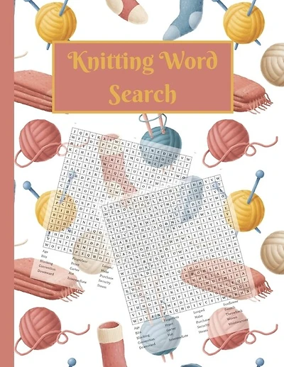 Knitting Word Search: Activity puzzle book for someone who loves to knit