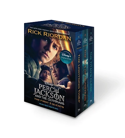 Percy Jackson and the Olympians Disney+ Tie-in Boxed Set: Books 1 - 3