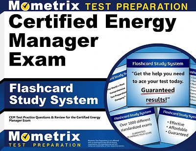 Certified Energy Manager Exam Flashcard Study System: Cem Test Practice Questions And Review For The Certified Energy Ma