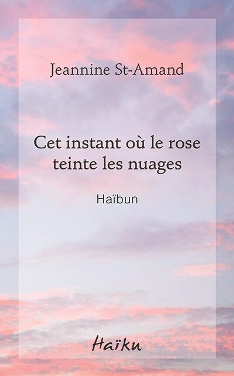 Cet instant où le rose teinte les nuages