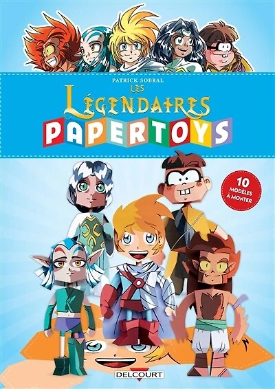 Les Légendaires: papertoys