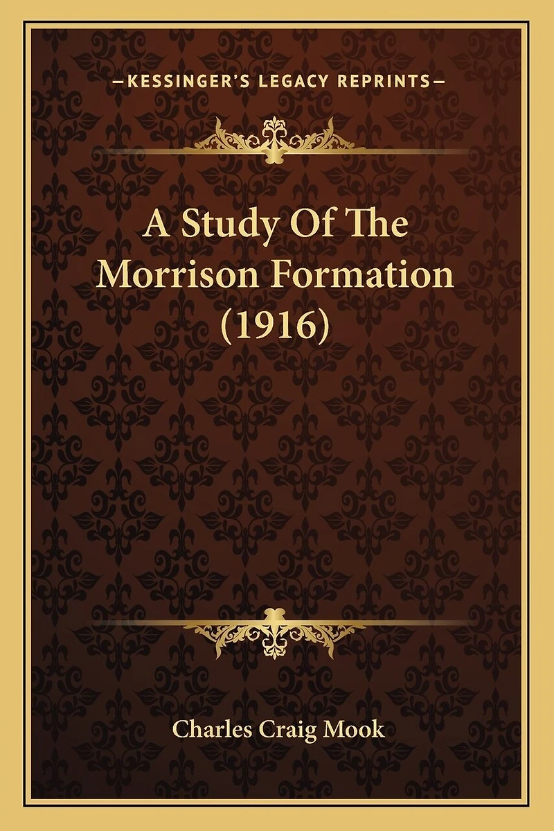 A Study Of The Morrison Formation (1916)
