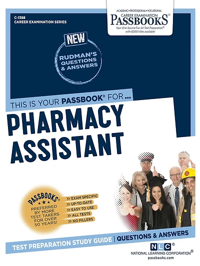 Pharmacy Assistant (C-1388): Passbooks Study Guide