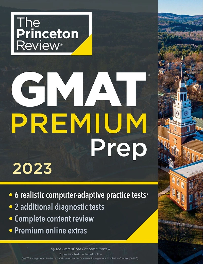 Princeton Review GMAT Focus Premium Prep: 3 Full-Length CAT Practice Exams + 2 Diagnostic Tests Complete Content