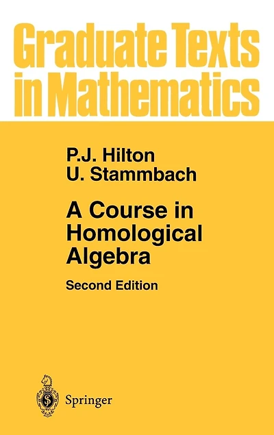 A Course Homological Algebra