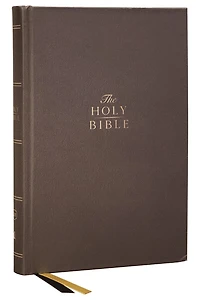 KJV Holy Bible with 73,000 Center-Column Cross References, Black Leathersoft, Red Letter, Comfort Print: King James Version